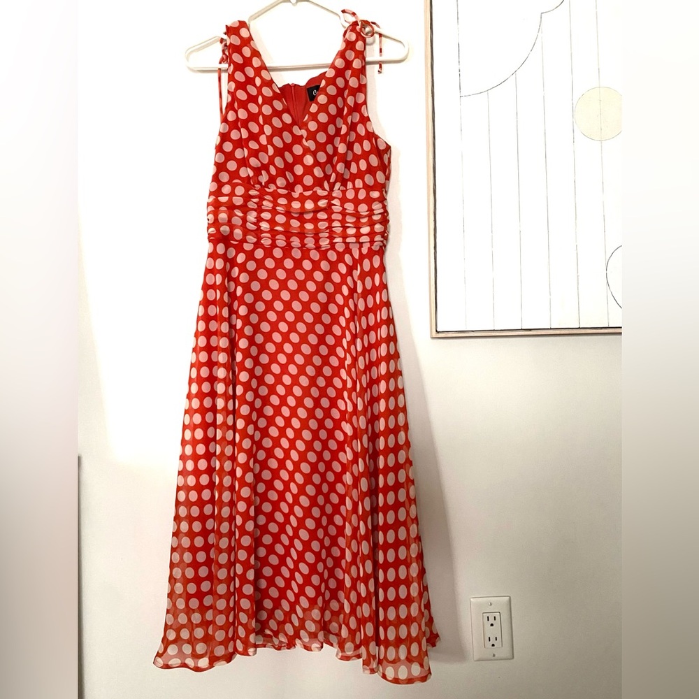 Connected Apparel Red Maxi Dress